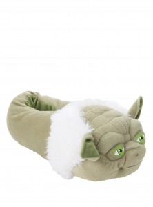 Hot Topic - women's Yoda slippers