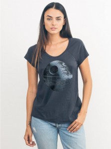Junk Food Clothing - women's Death Star t-shirt