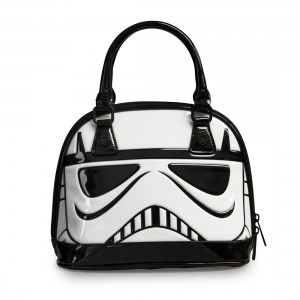 Loungefly - patent Stormtrooper dome bag (front)