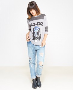 Wet Seal - women's R2-D2 t-shirt
