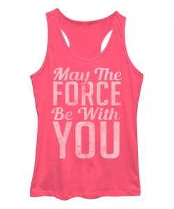 Zulily - women's Star Wars workout themed tank top by Chin Up Apparel