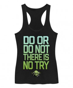Zulily - women's Star Wars workout themed tank top by Chin Up Apparel