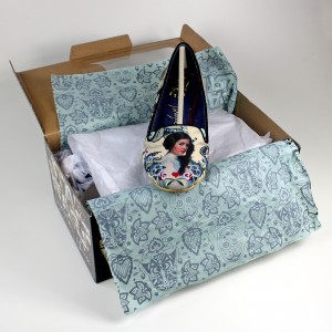 Irregular Choice x Star Wars - I Know shoes with box and packaging