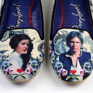 Irregular Choice x Star Wars - I Know shoes (detail)