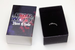 Han Cholo - Lightsaber ring with packaging