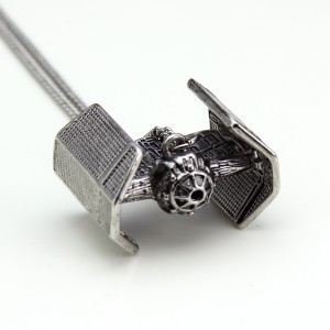 TIE Fighter long necklace by SG@NYC, LLC