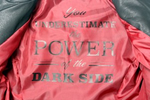 Her Universe - Darth Vader pleather jacket (interior lining detail)