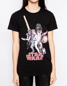 ASOS - women's Star Wars t-shirt (front)