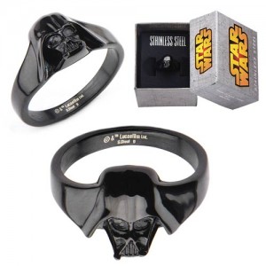 Entertainment Earth - Darth Vader 3D sculpt black ring by Body Vibe