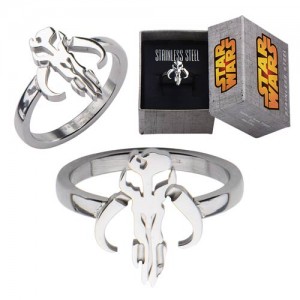 Entertainment Earth - Mandalorian symbol cut out ring by Body Vibe