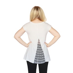 Her Universe - Try Not triangle chiffon tee (back)