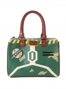 Hot Topic - exclusive Boba Fett barrel bag by Loungefly