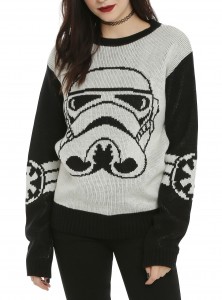 Hot Topic - unisex Stormtrooper knitted sweater (front)
