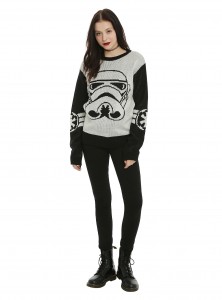 Hot Topic - unisex Stormtrooper knitted sweater (front)