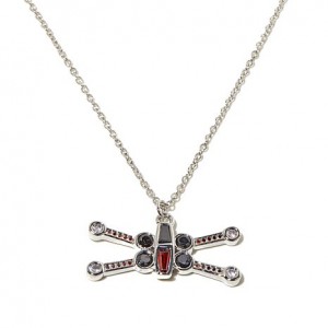 HSN - Star Wars "Starfighter" Multicolor Stone Drop Necklace