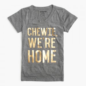 J.Crew - women's Star Wars Han Solo quote t-shirt