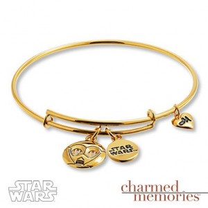 Kay Jewelers - C-3PO expandable bracelet (14k gold plated sterling silver)