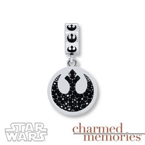 Kay Jewelers - Rebel Alliance dangle bead charm (sterling silver)