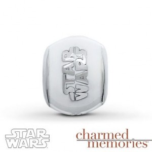 Kay Jewelers - Star Wars logo bead charm (sterling silver)