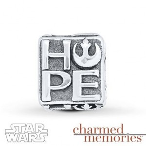 Kay Jewelers - Rebel Alliance Hope bead charm (sterling silver)
