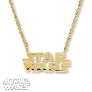 Kay Jewelers - Star Wars logo necklace (10k yellow gold)