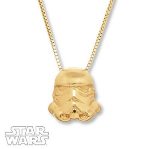 Kay Jewelers - Stormtrooper necklace (10k yellow gold)