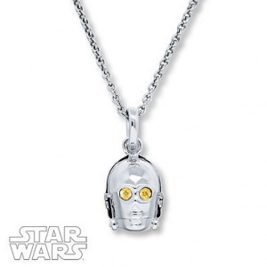 Kay Jewelers - C-3PO necklace (sterling silver)