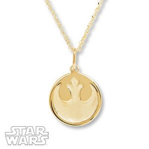 Kay Jewelers - Rebel Alliance necklace (10k yellow gold)