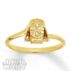 Kay Jewelers - Darth Vader ring (10k yellow gold)
