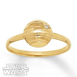 Kay Jewelers - Death Star ring (10k yellow gold)