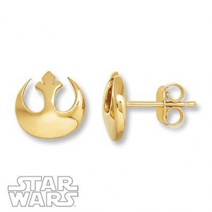 Kay Jewelers - Rebel Alliance stud earrings (10k yellow gold)