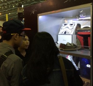 Marnova x Star Wars display at Indonesia Comic Con