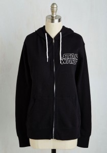 Modcloth - women's 'Come To The Darth Side' hoodie (front)