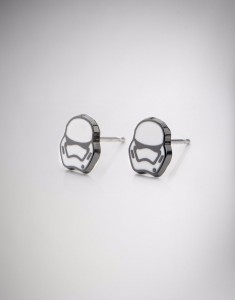 Spencers - First Order Stormtrooper stud earrings