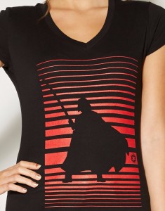 Spencers - women's Darth Vader silhouette t-shirt
