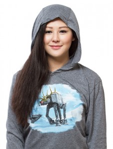 Thinkgeek - AT-AT reindeer hooded pullover