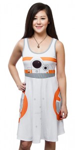 Thinkgeek - BB-8 A-Line dress by Her Universe (front)