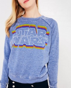 Wet Seal - women's Star Wars fleece sweatshirt