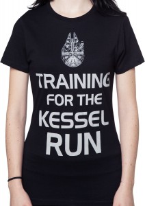 Training for the Kessel Run tee