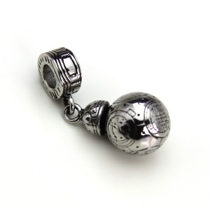 Body Vibe - stainless steel BB-8 bead charm