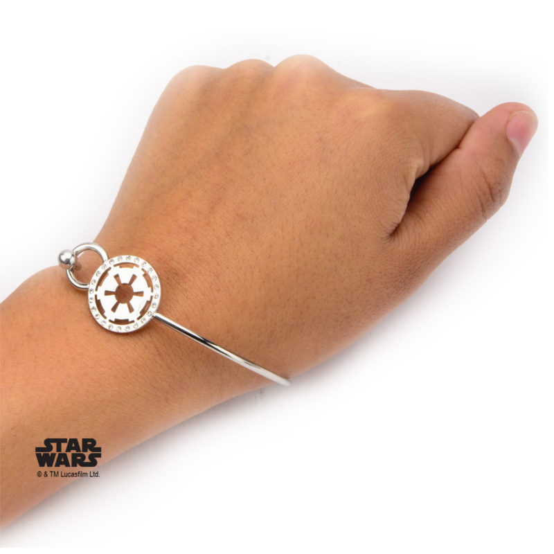 Body Vibe - Stainless steel Galactic Empire bangle bracelet