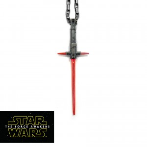 Han Cholo - Stainless steel Kylo Ren lightsaber necklace