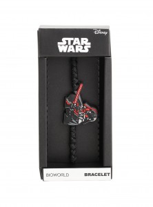 Hot Topic - Darth Vader cord bracelet by Bioworld