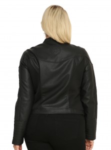 Hot Topic - women's plus size Darth Vader jacket by Her Universe (back)
