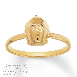 Kay Jewelers - 10k yellow gold C-3PO ring