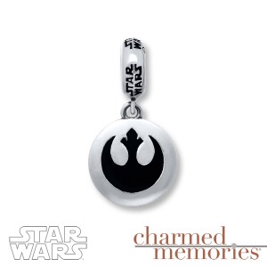 Kay Jewelers - Sterling silver Imperial/Rebel Alliance dangle charm