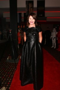 Kate Rodger in custom Darth Vader dress by Tanya Carlson - photo by Norrie Montgomery/Spy
