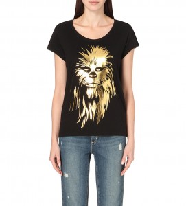 Selfridges - women's Chewbacca t-shirt by Eleven Paris (front)