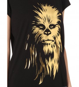 Selfridges - women's Chewbacca t-shirt by Eleven Paris (front detail)