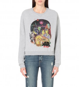 Selfridges - women's Star Wars sweatshirt by Eleven Paris (front)